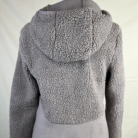 Fila Sport Gray Hooded Fleece Jacket. Zip up. Size S. - Picture 5 of 9